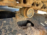 Undercarriage with Right Carrier Rollers