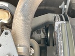 Engine with A/C Compressor