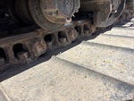 Undercarriage with Left Track Rollers