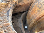 Undercarriage with Right Track Tensioner