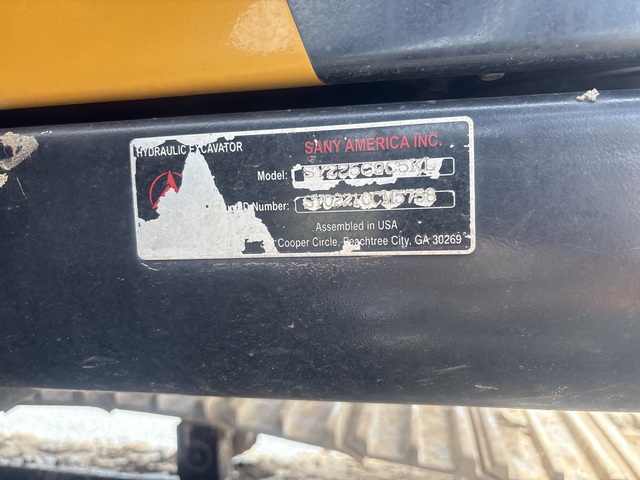 2022 Sany SY225C Tracked Excavator