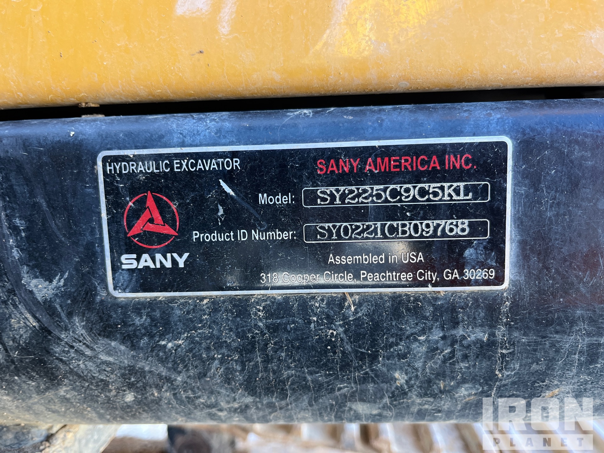 2021 Sany SY225C LC