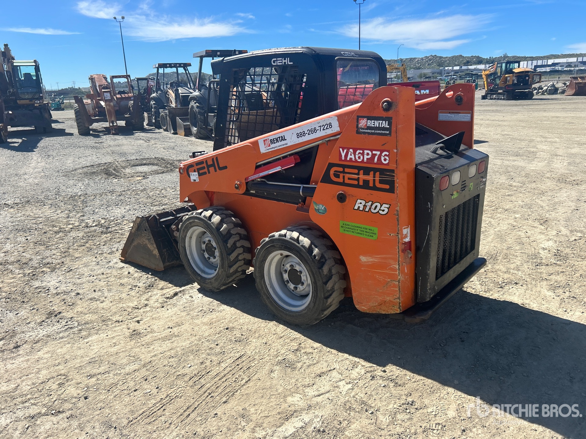 General Appearance with Picture, Left Rear Corner