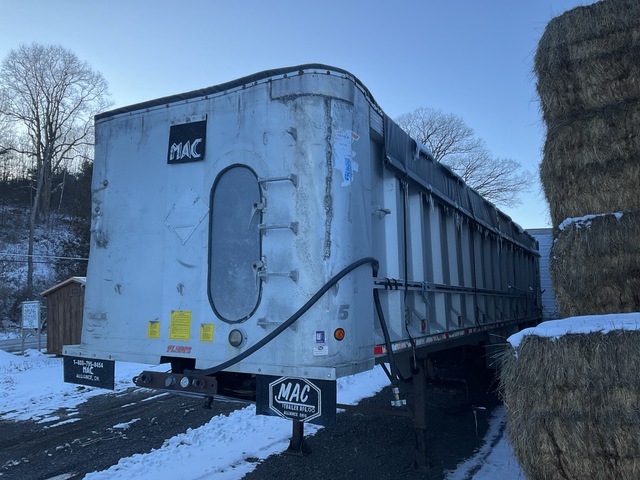 2001 MAC 40 ft T/A Spread Axle Quarter Frame End Dump Trailer