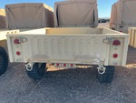 Trailer Chassis with Brake Lights Functional
