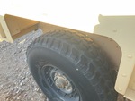 Trailer Chassis with Tire Condition