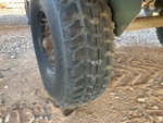 Trailer Chassis with Tire Condition