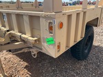 Trailer Chassis with Marker Lights Functional