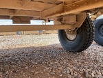 Trailer Chassis with Axle Condition