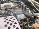 Engine with Emission Certification Label