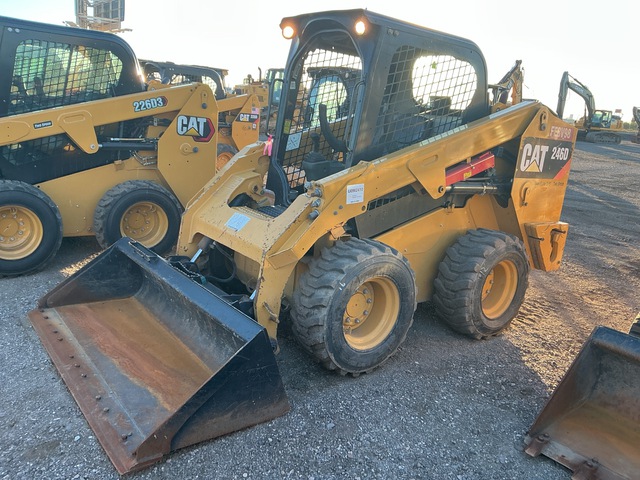 2018 Cat 246D Two-Speed High Flow XPS Skid Steer Loader 2018 Cat 246D Two-Speed High Flow XPS Skid Steer Loader