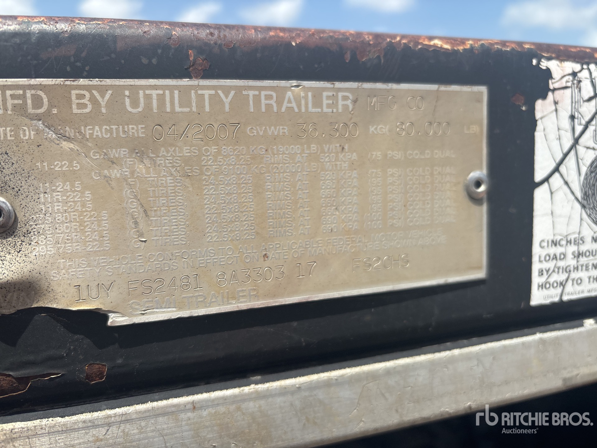 2008 Utility FS2CHS