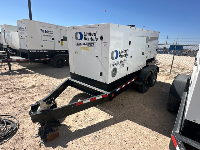 2019 Cummins C200D2RE 200 kW Mobile Generator Set