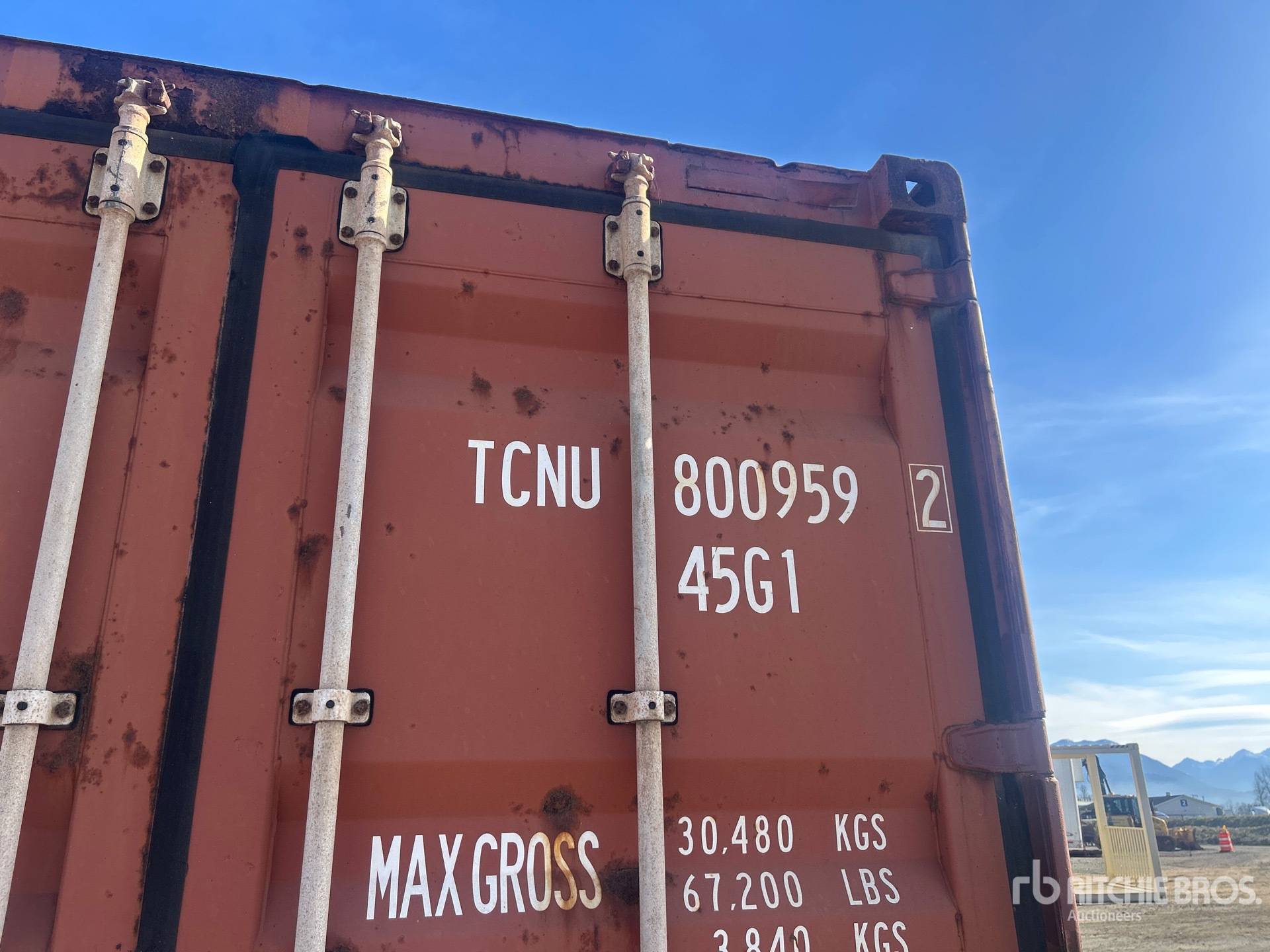 General Appearance with N.º de serie/VIN