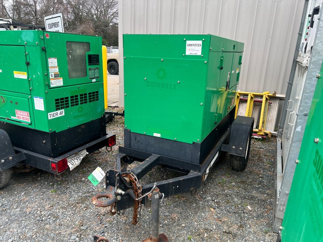 2018 Multiquip DCA-25SSIU4F 20 kW Mobile Generator Set