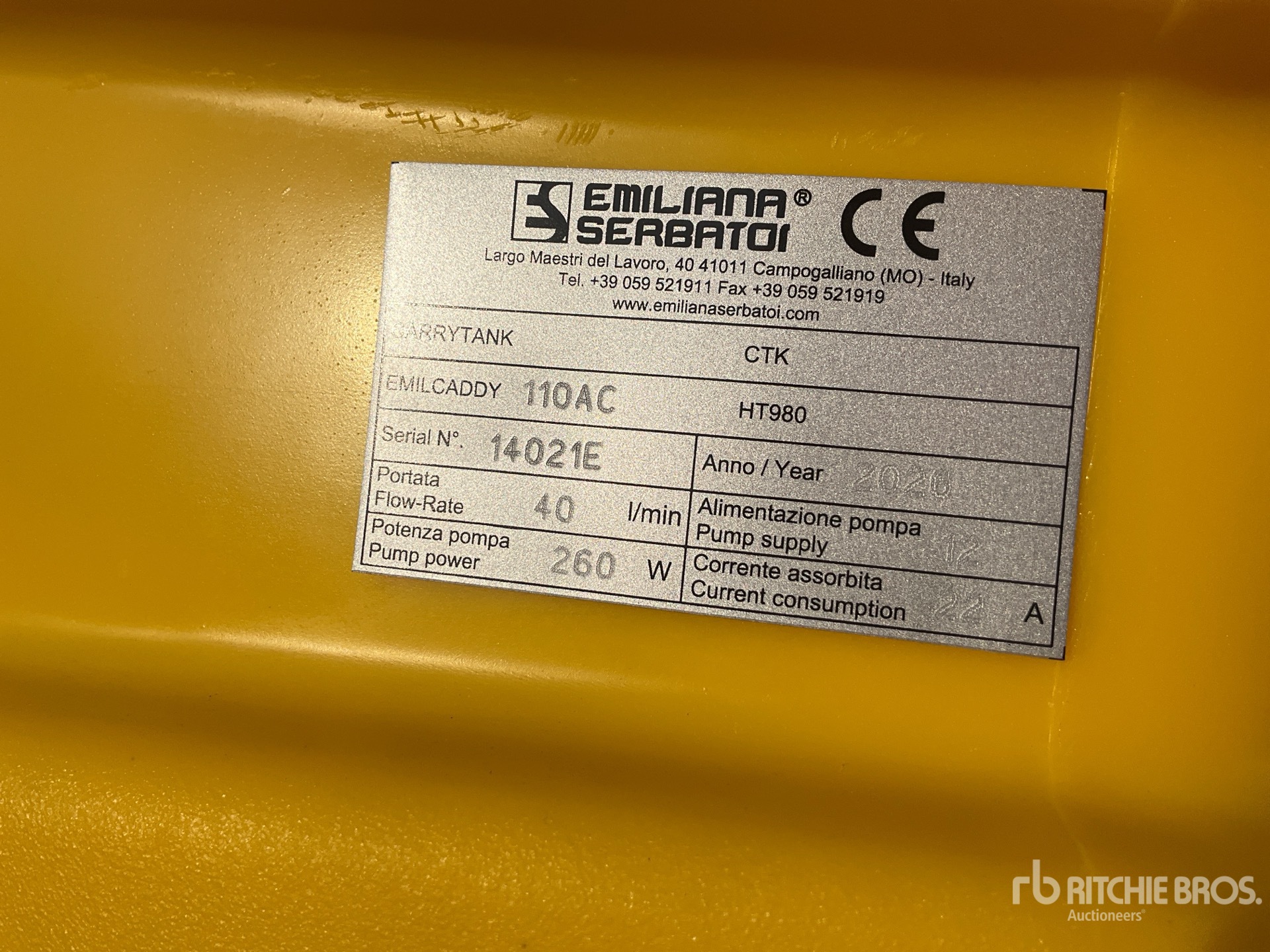 General Appearance with Numéro de série/Numéro d'identification du véhicule automobile