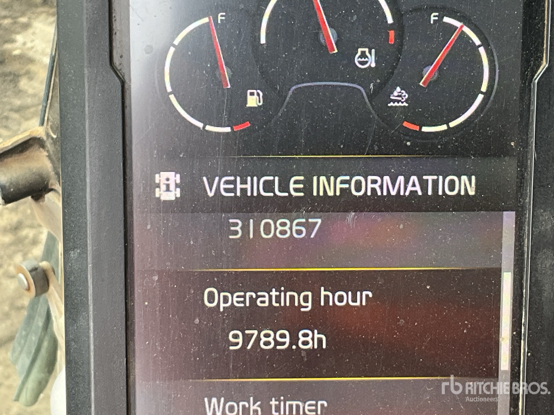 Aspect général with Compteur horaire / compteur kilométrique