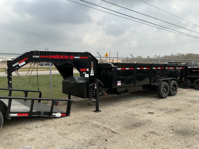 2026 Maxey MAXX-D 20 ft T/A Gooseneck Dump Utility Trailer (Unused)