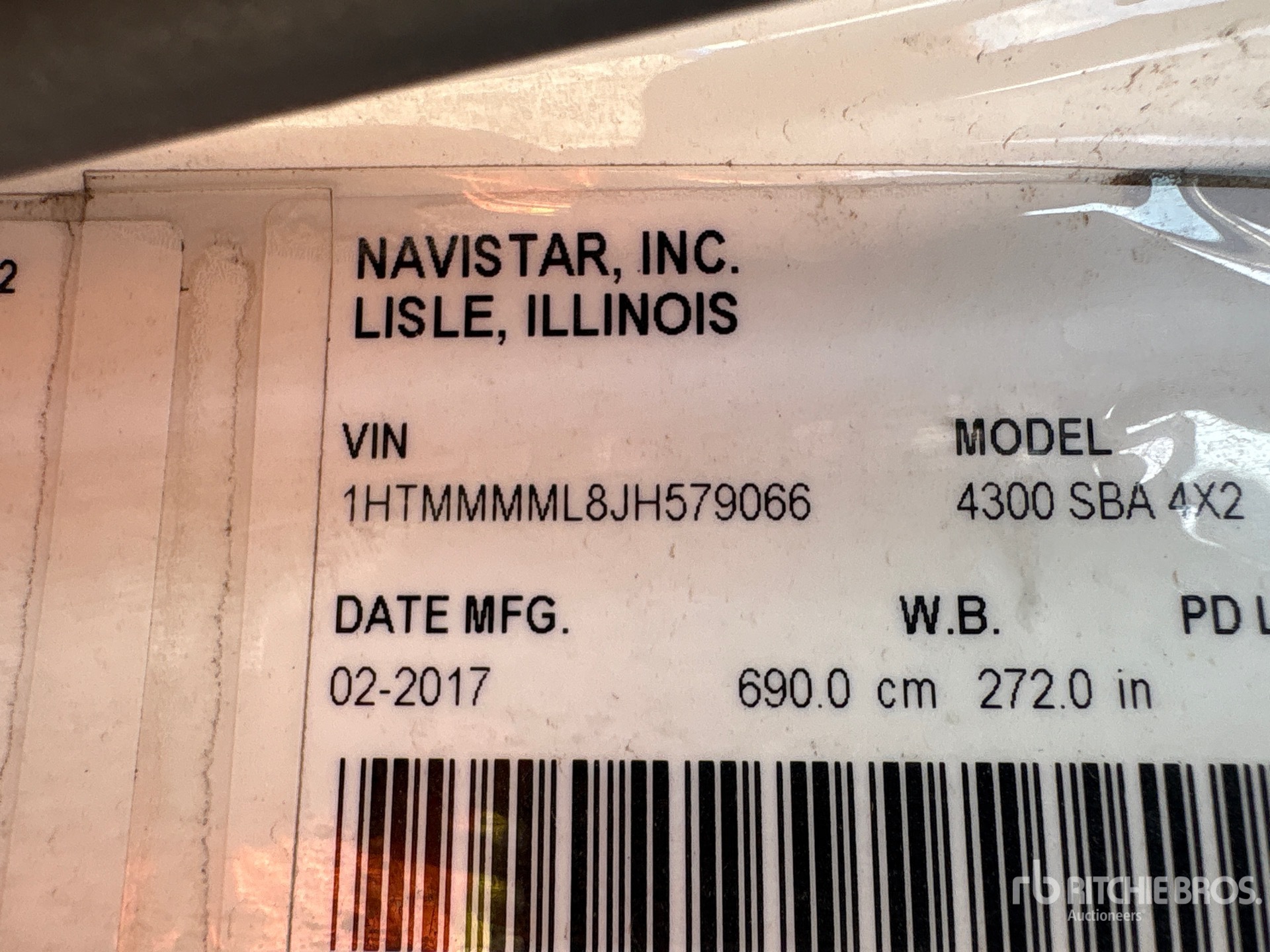 General Appearance with Numéro de série/Numéro d'identification du véhicule automobile