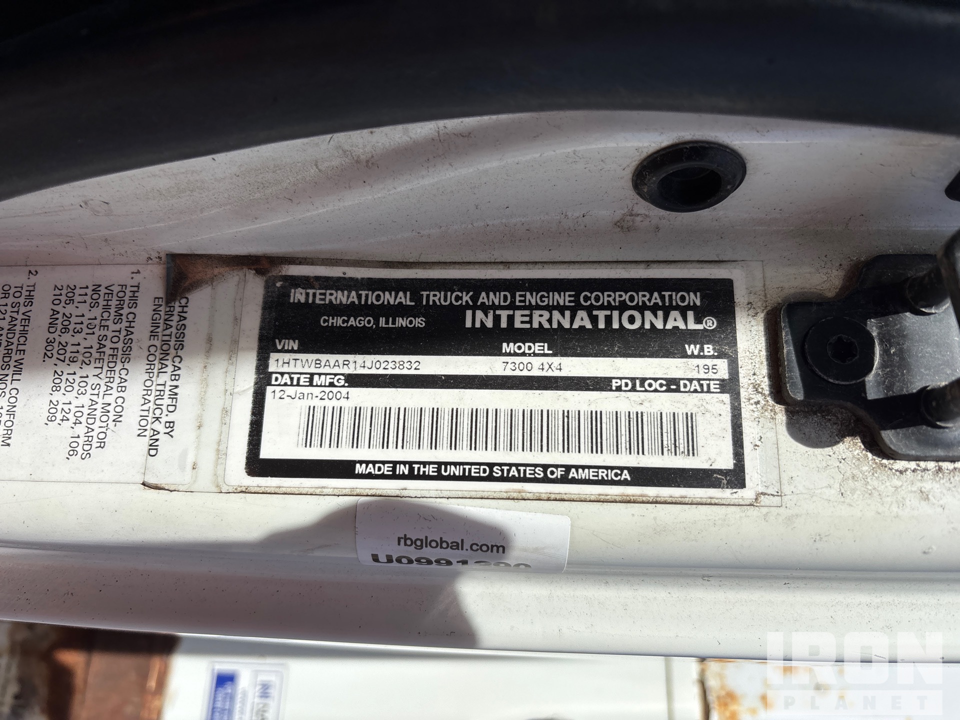 General Appearance with Seriennummer / FIN