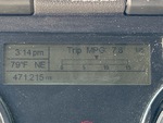 General Appearance with Hour Meter / Odometer
