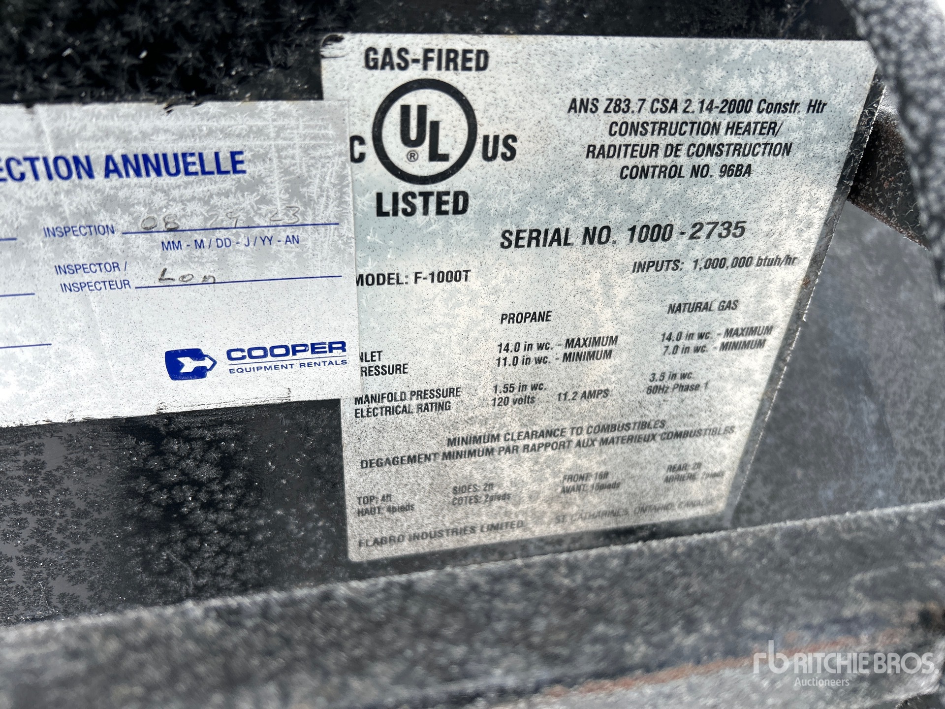 General Appearance with Seriennummer / FIN