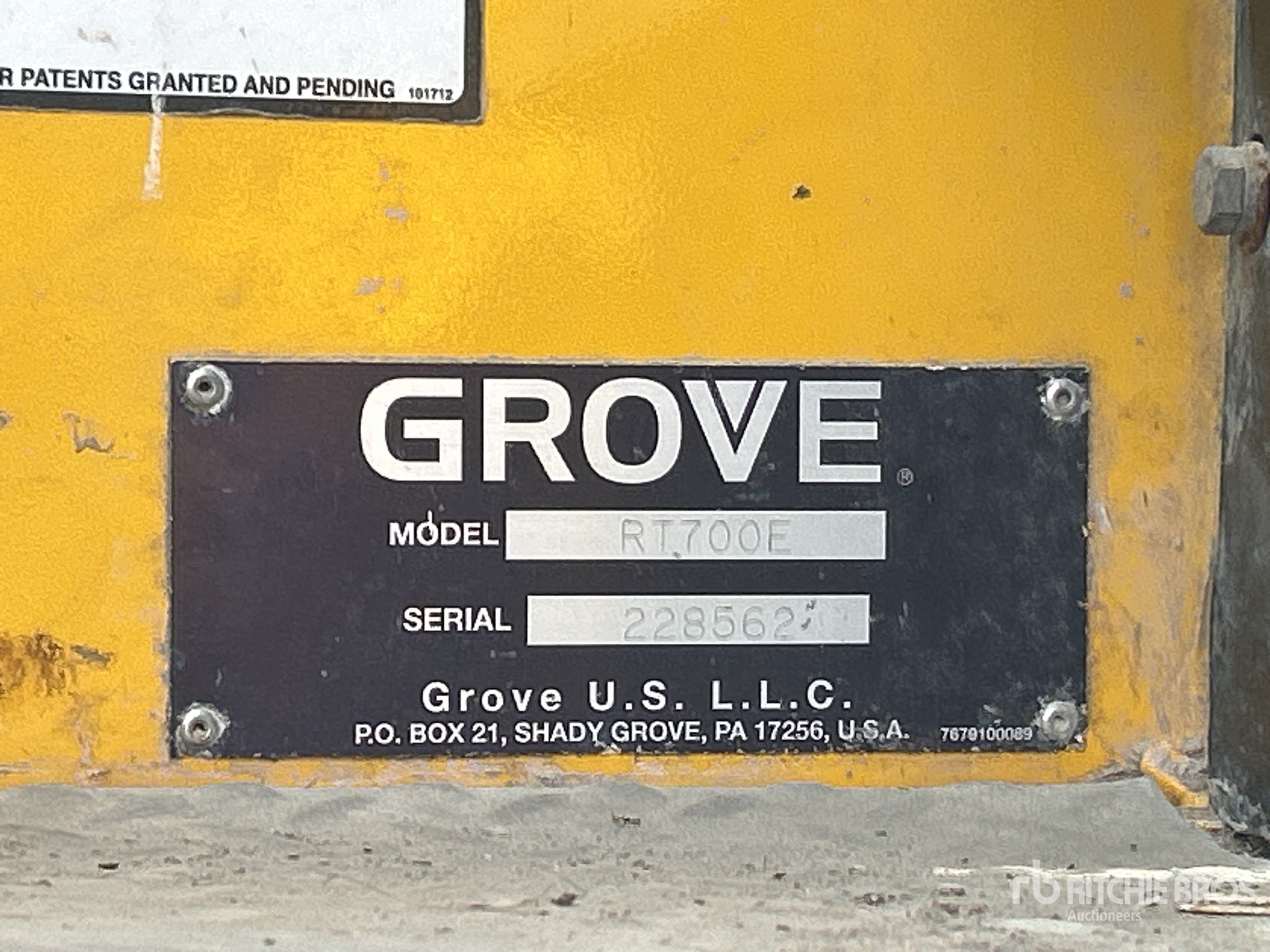 General Appearance with Numero seriale/numero d’identificazione del veicolo (VIN)