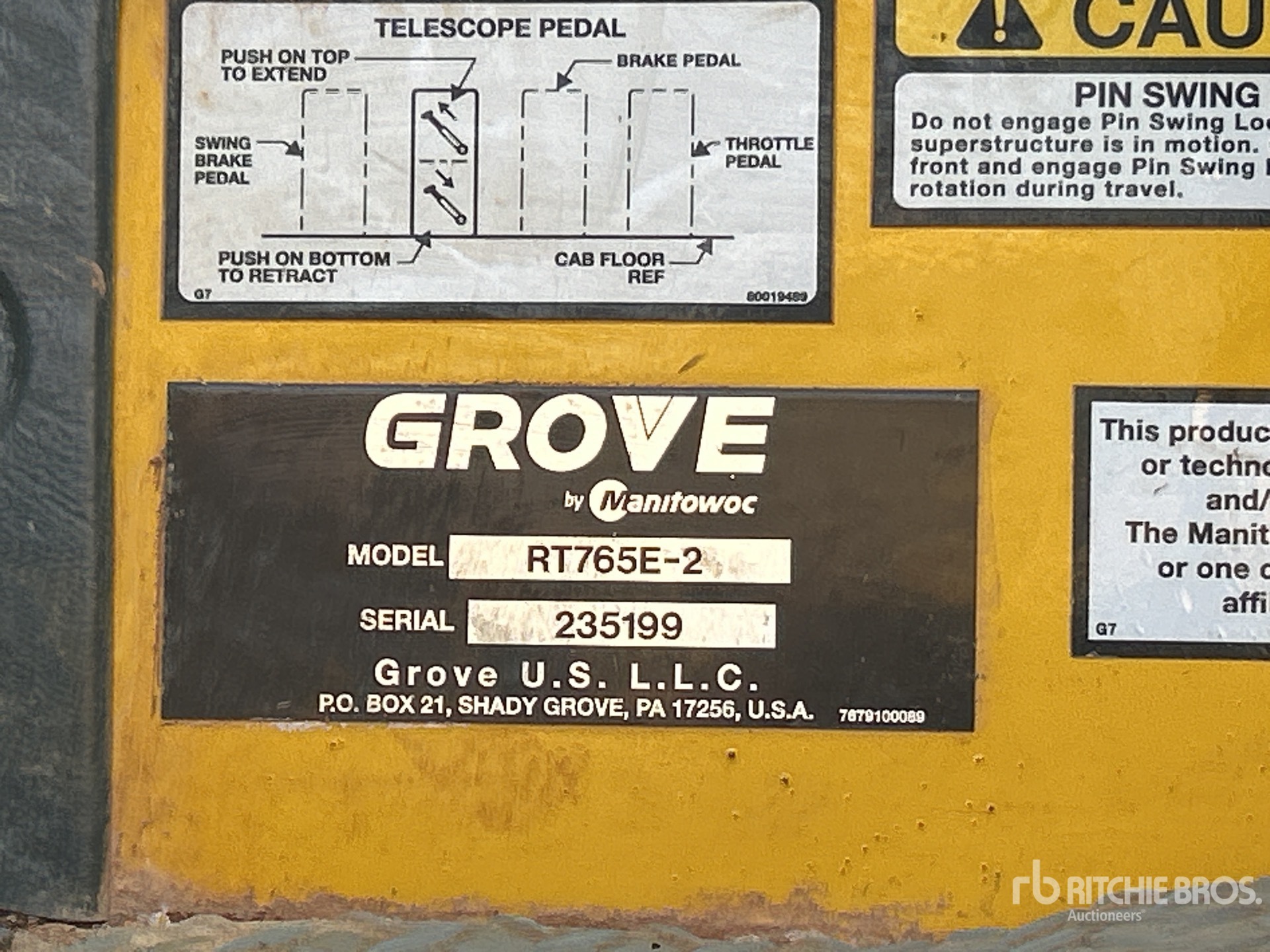 General Appearance with Numero seriale/numero d’identificazione del veicolo (VIN)