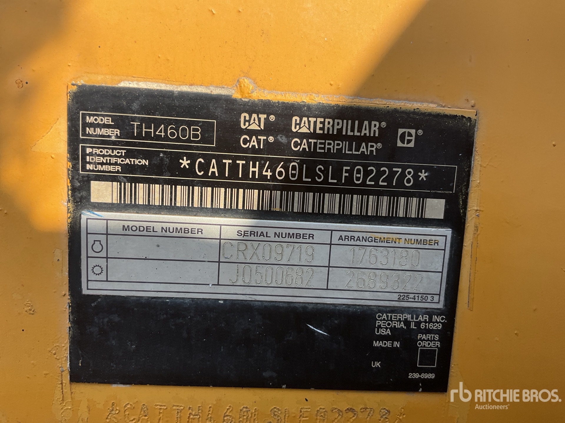 General Appearance with Seriennummer / FIN