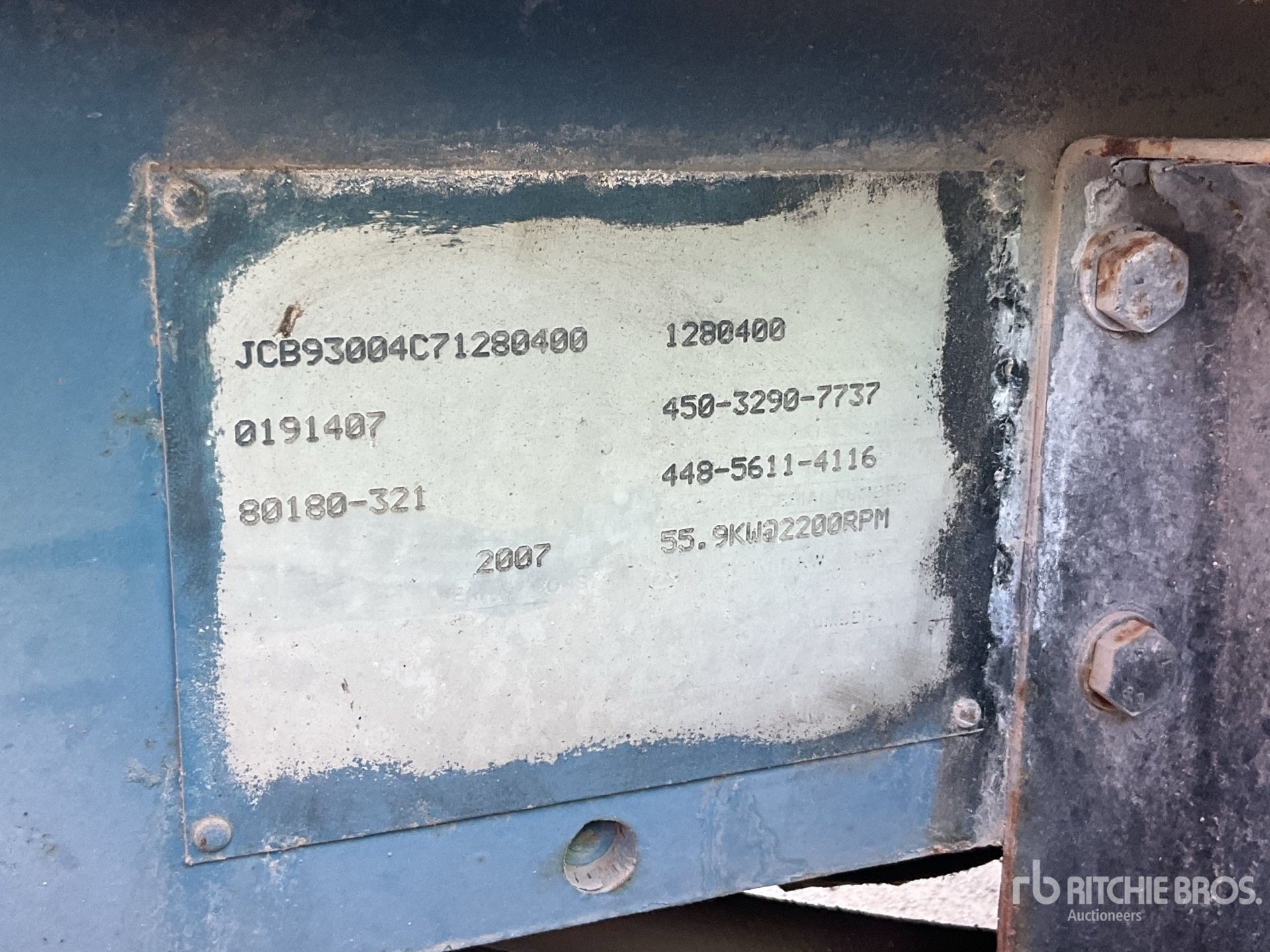 General Appearance with Numer seryjny/numer identyfikacyjny pojazdu