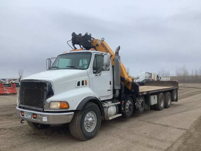 2018 Compa 340.8SC 10580 lb Knuckle Boom on 2005 Sterling LT9500 12x4 Boom Truck