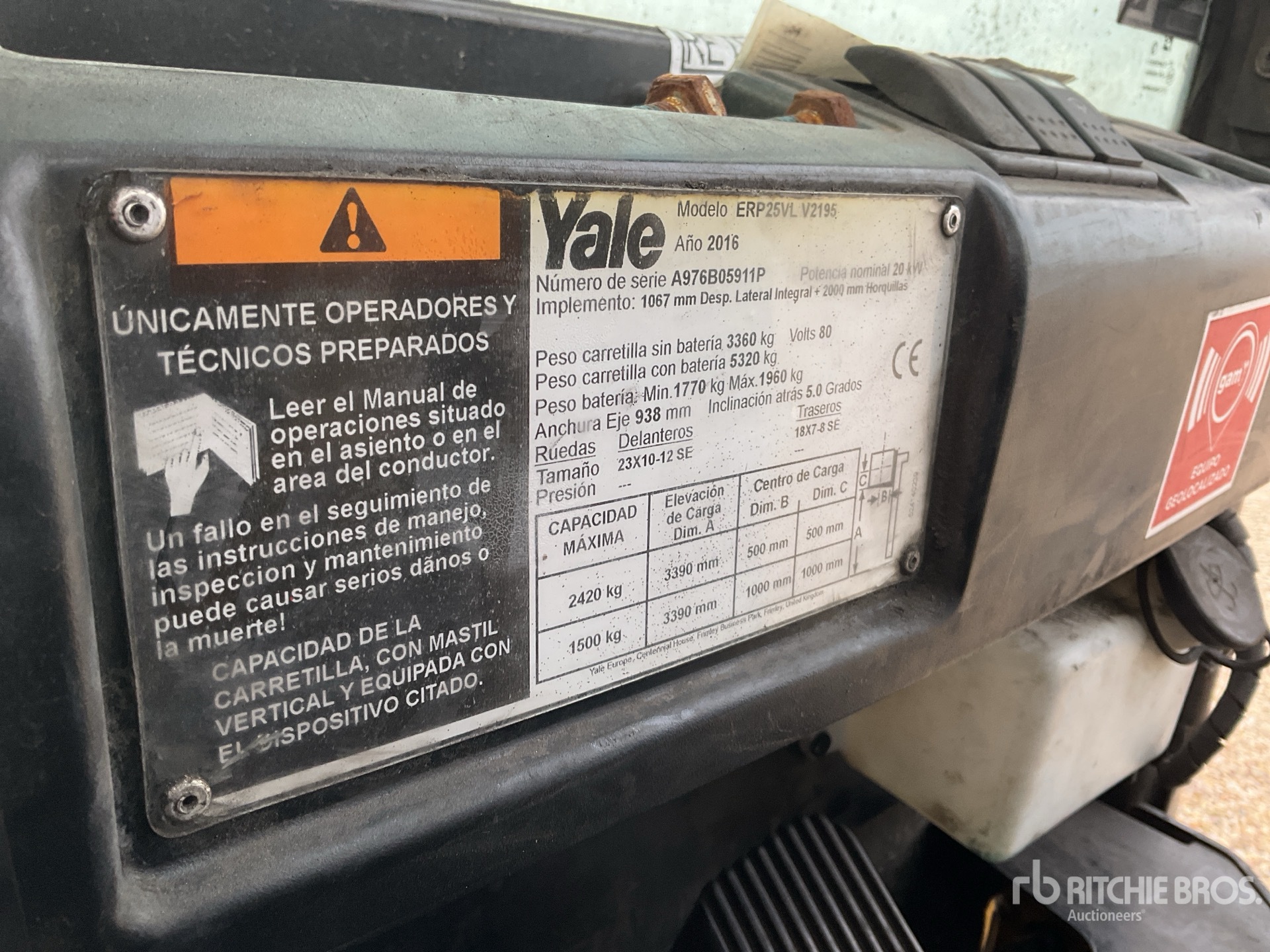 General Appearance with Numer seryjny/numer identyfikacyjny pojazdu