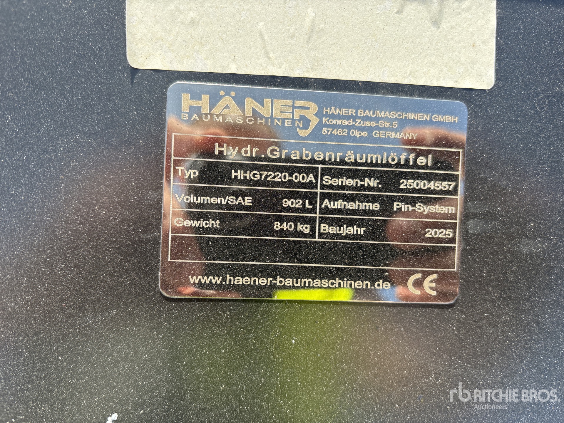 General Appearance with N.º de serie/VIN