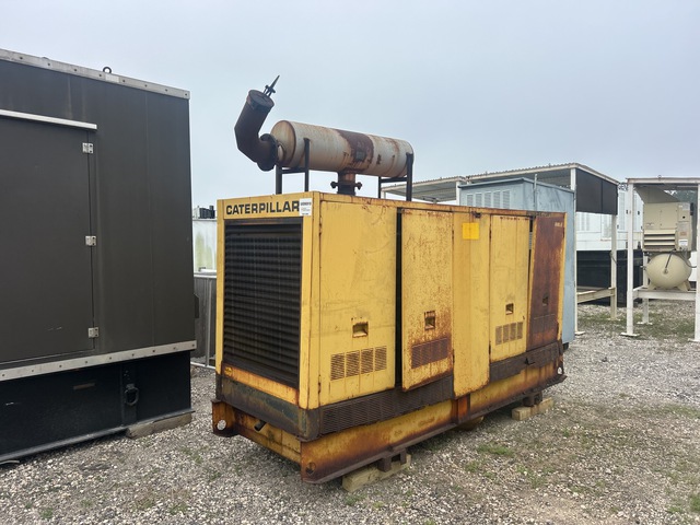 1986 Cat 3406 275 kW Skid-Mounted Generator Set