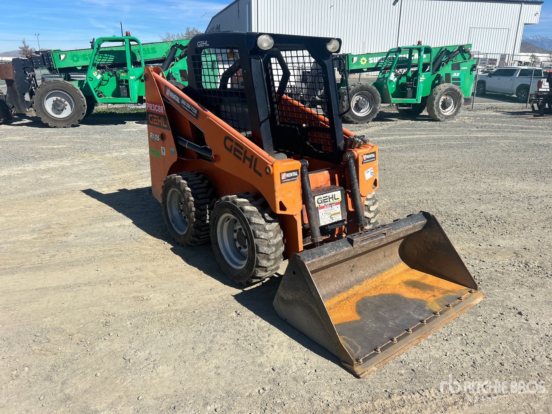 General Appearance with Picture, Right Front Corner