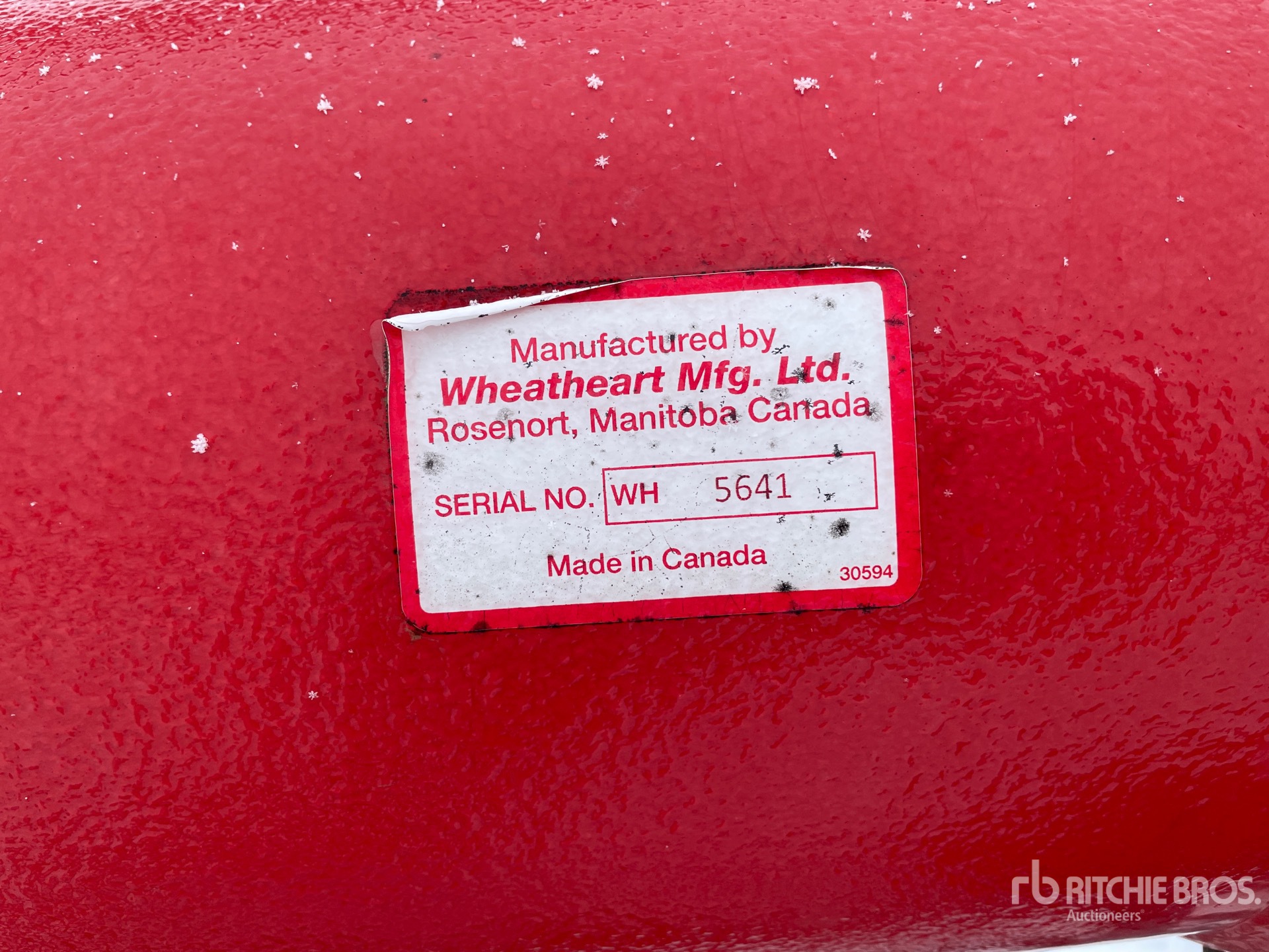 General Appearance with N.º de serie/VIN