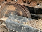 Undercarriage with Front Idler Wear