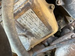 Engine with Emission Label