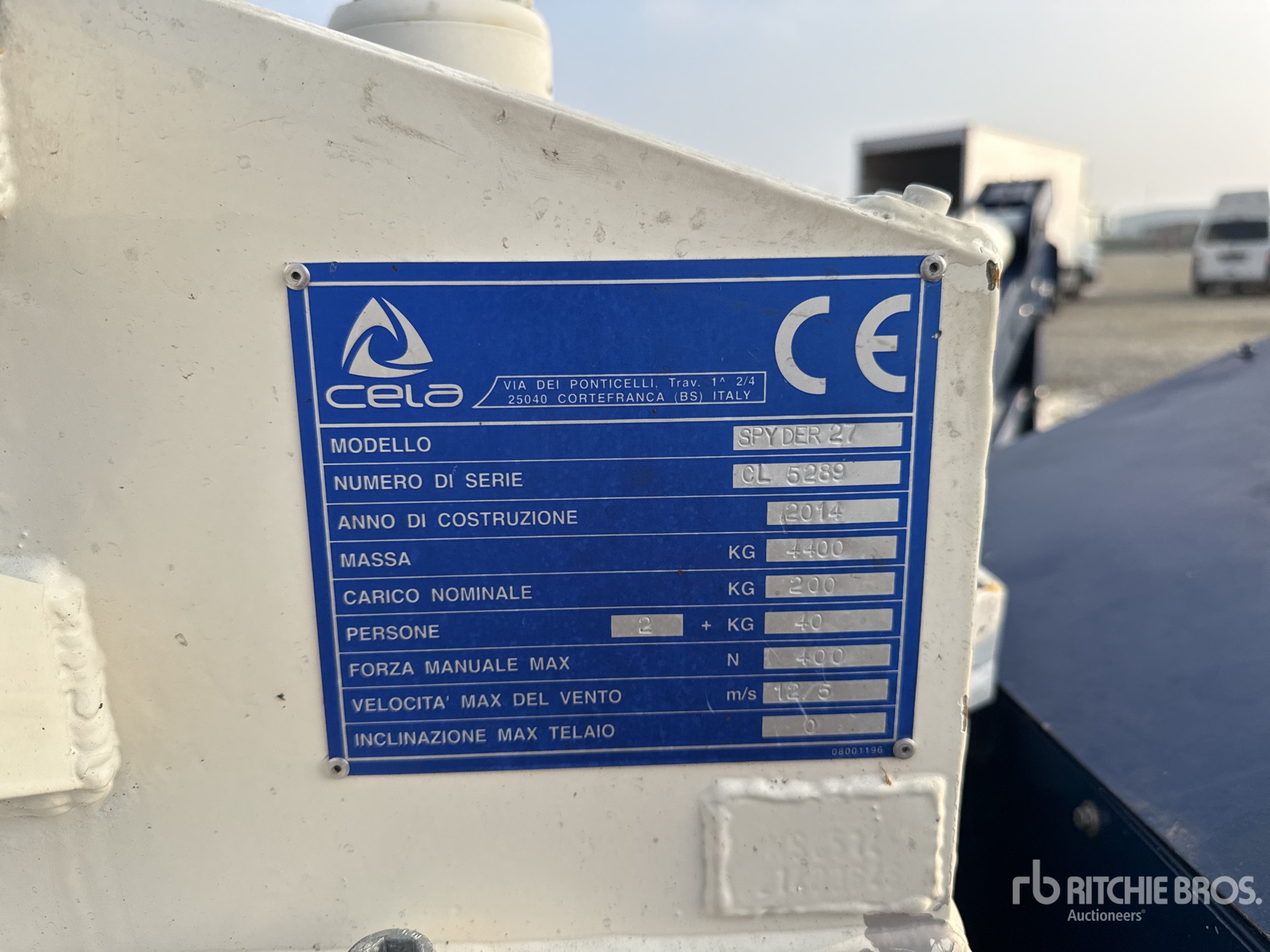 General Appearance with Seriennummer / FIN