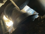 Undercarriage with Left Track Rollers