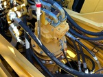 Hydraulics with Silnik obrotnicy