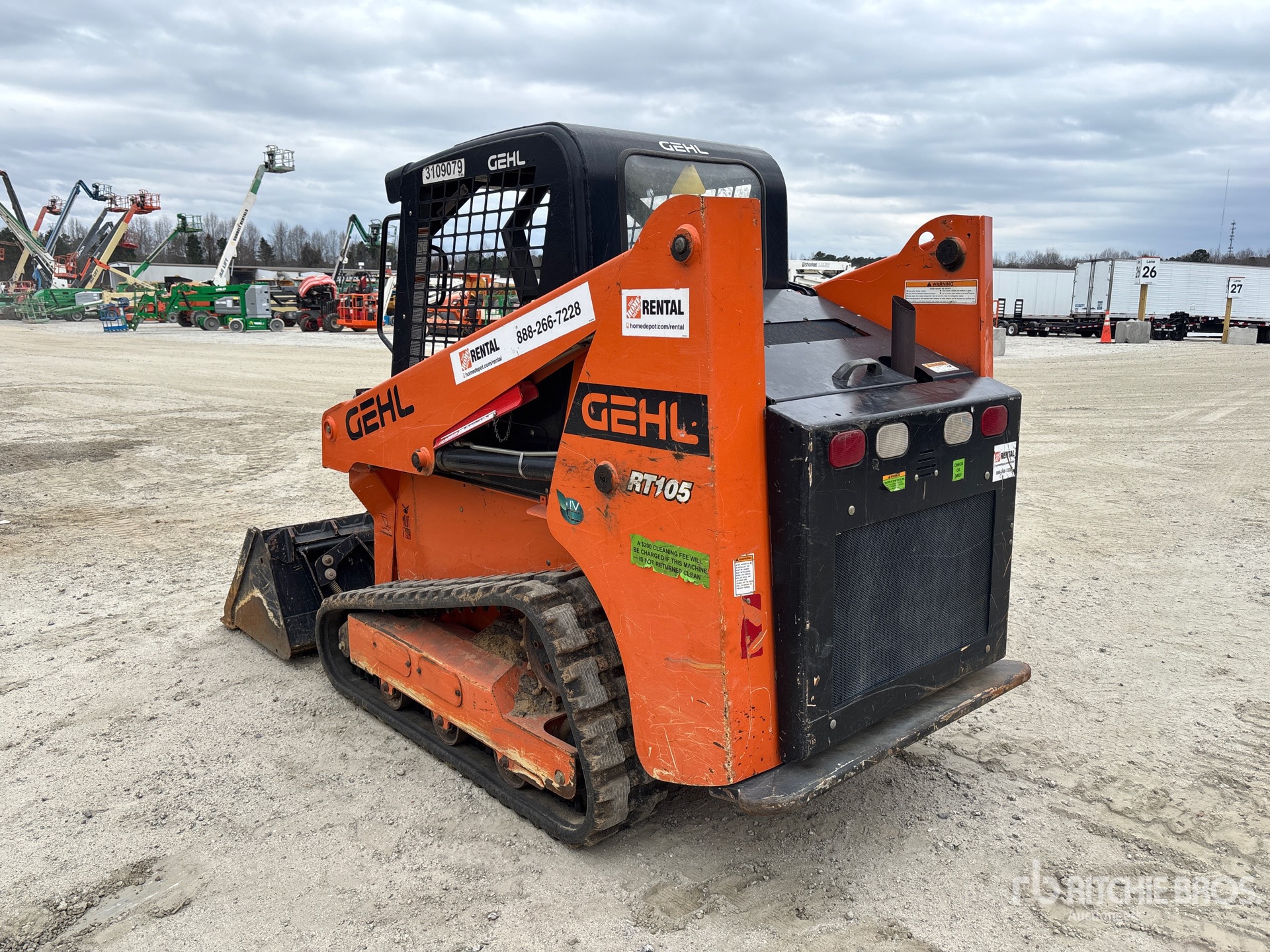 General Appearance with Picture, Left Rear Corner