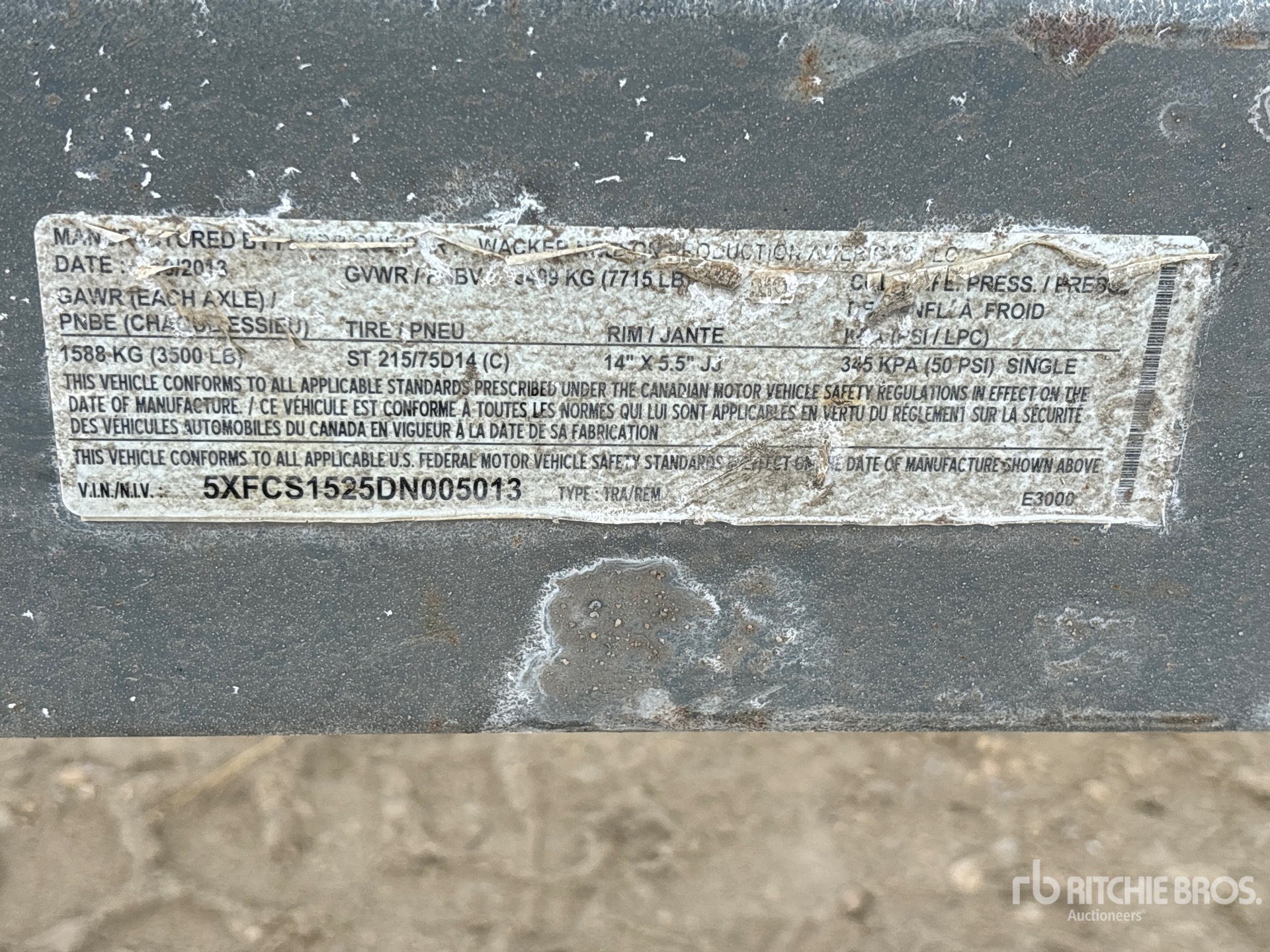 General Appearance with Seriennummer / FIN