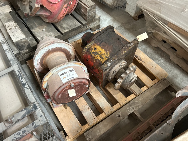 Quantity of (2) Gear drive and cable drum.