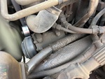 Engine with A/C Compressor
