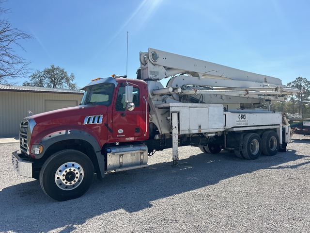 Putzmeister 36M Roll & Fold on 2021 Mack GR64F9 6x4 Concrete Pump Truck Putzmeister 36M Roll & Fold on 2021 Mack GR64F9 6x4 Concrete Pump Truck