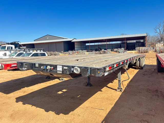 2019 Pitts 48 ft T/A Flatbed Trailer