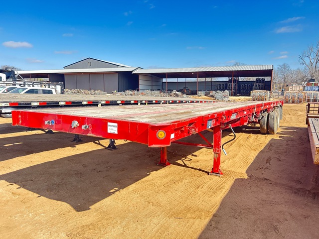 1985 Great Dane 45 ft T/A Flatbed Trailer
