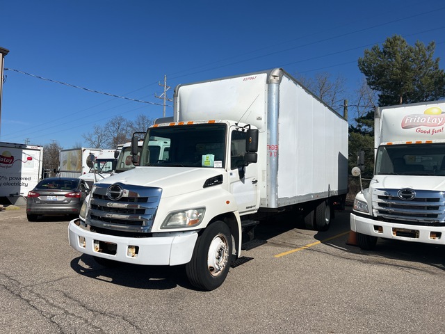 2012 Hino 268 4x2 Van Truck