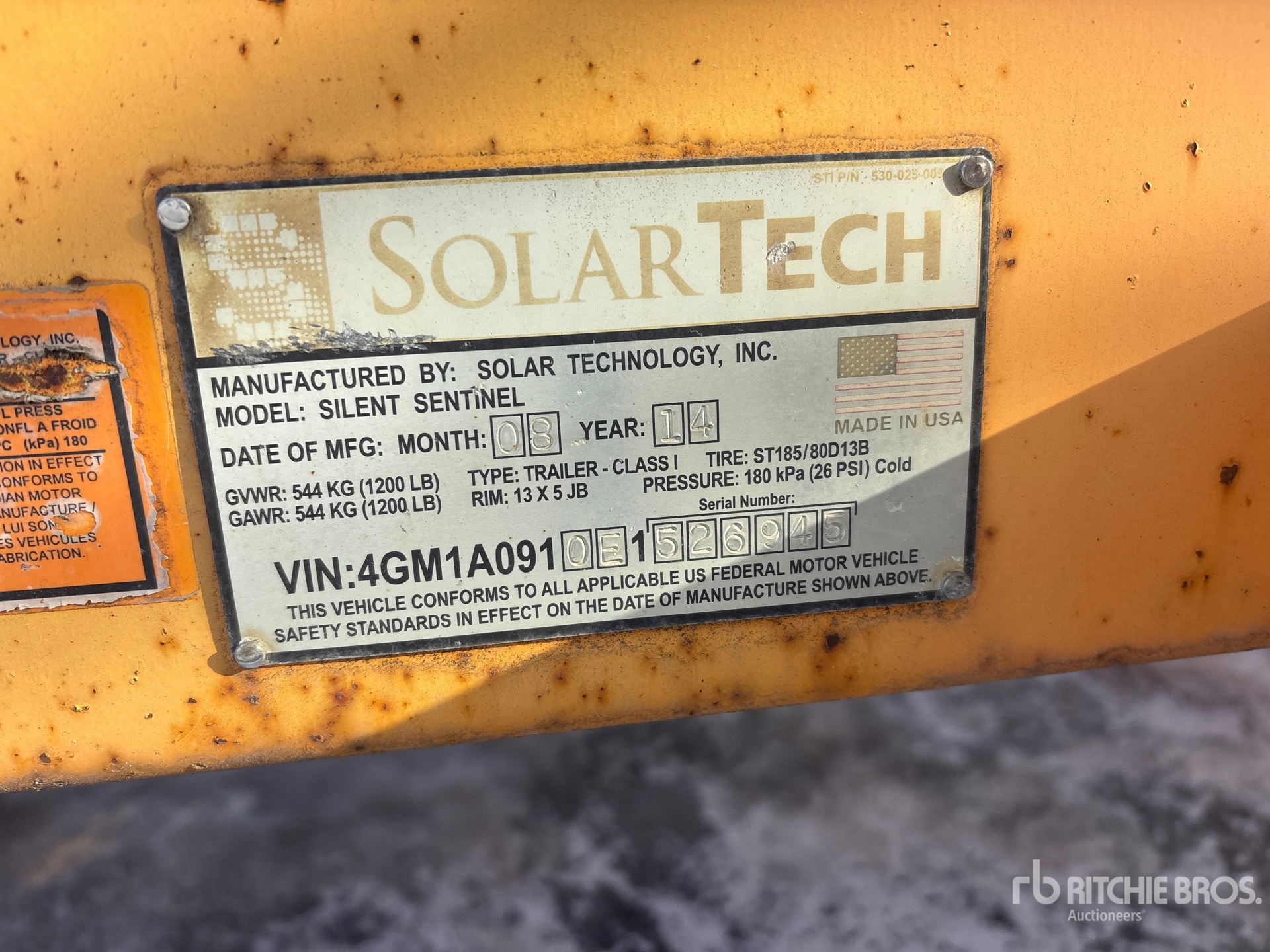 General Appearance with Seriennummer / FIN